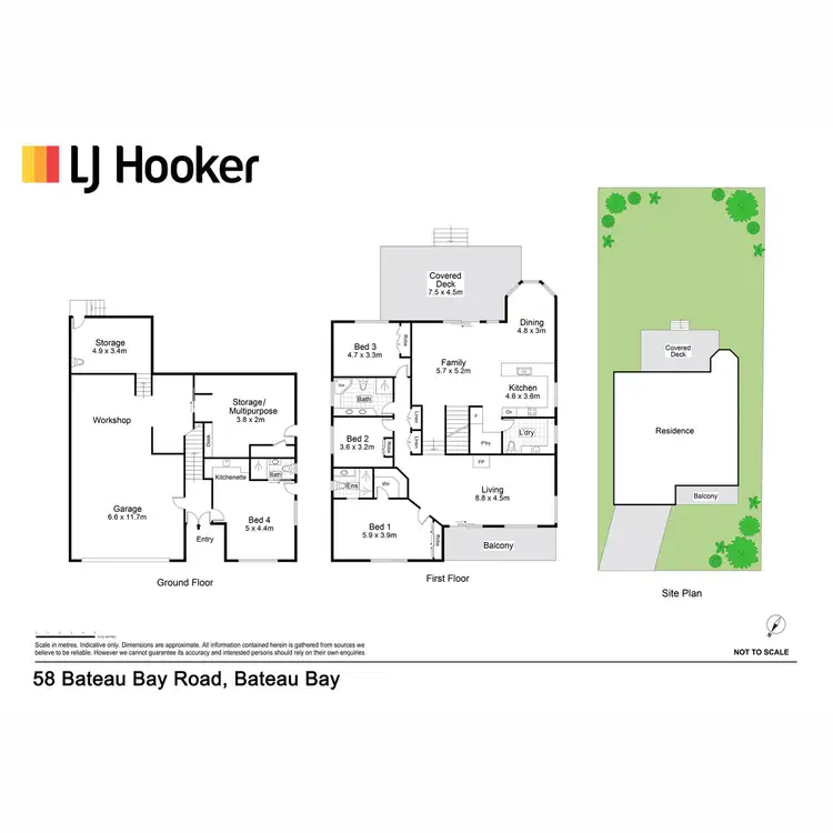 Floorplan of Homely house listing, 58 Bateau Bay Road, Bateau Bay NSW 2261