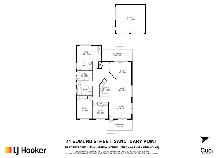 Floorplan of Homely house listing, 41 Edmund Street, Sanctuary Point NSW 2540
