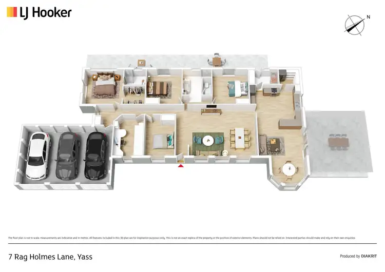 Floorplan of Homely house listing, 7 Rag Holmes Lane, Yass NSW 2582