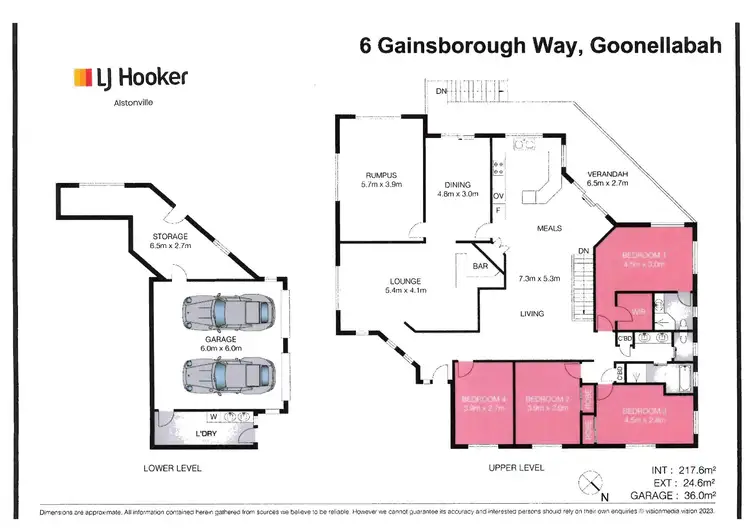 Floorplan of Homely house listing, 6 Gainsborough Way, Goonellabah NSW 2480