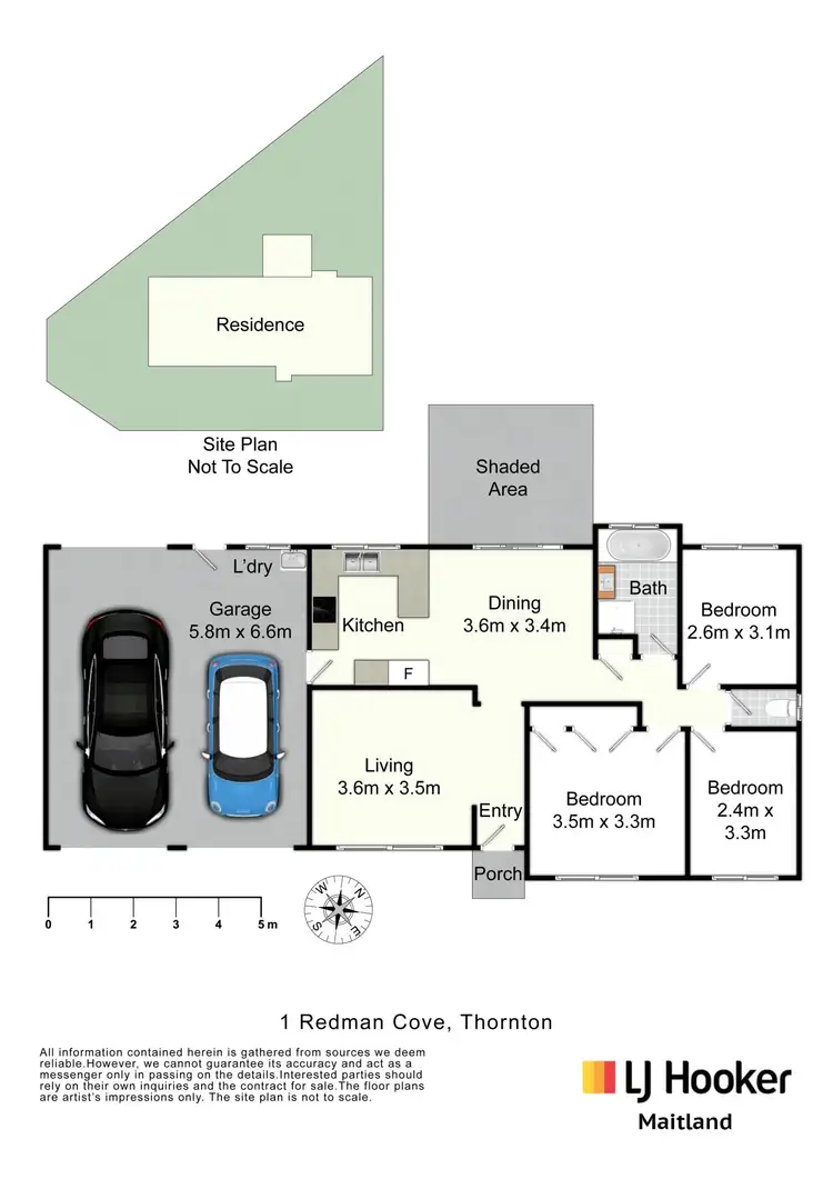 Floorplan of Homely house listing, 1 Redman Cove, Thornton NSW 2322