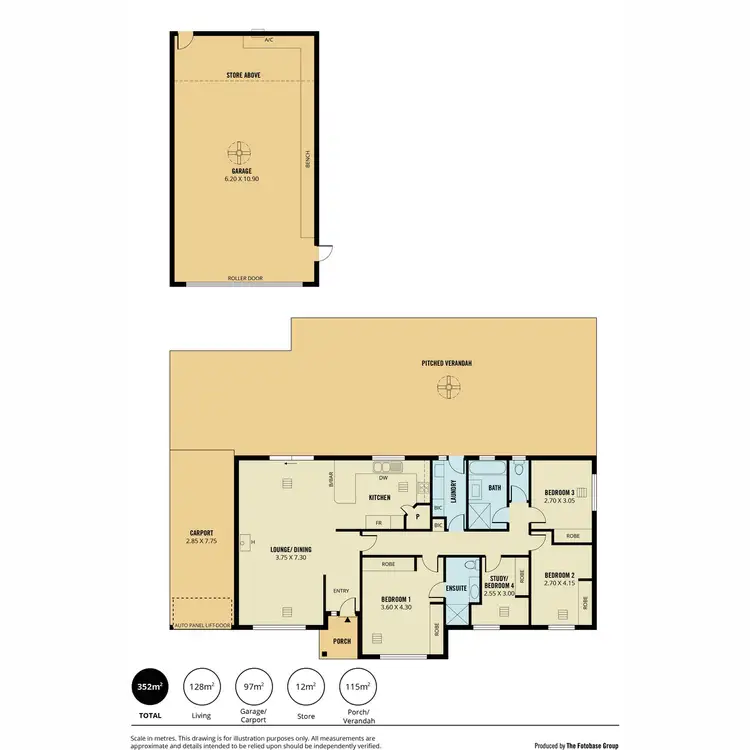 Floorplan of Homely house listing, 3 Lydia Avenue, Surrey Downs SA 5126