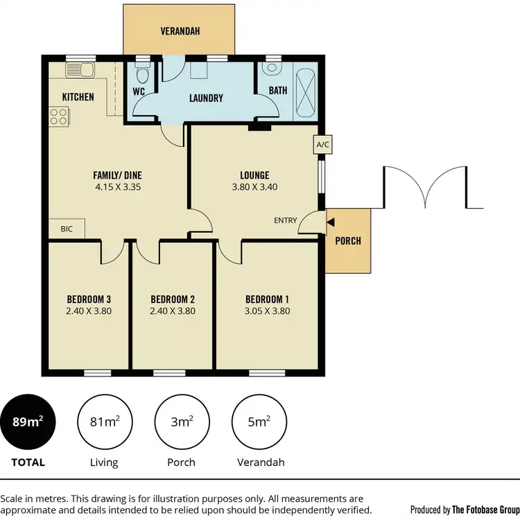 Floorplan of Homely house listing, 26 Underdown Road, Elizabeth South SA 5112