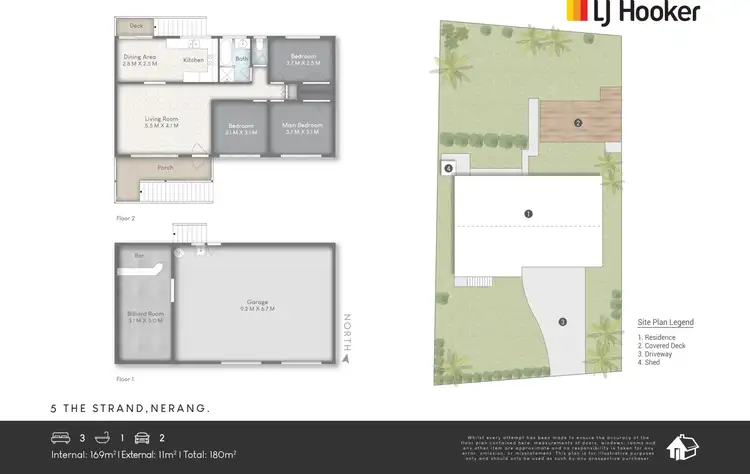 Floorplan of Homely house listing, 5 The Strand, Nerang QLD 4211
