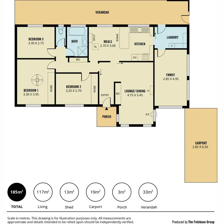 Floorplan of Homely house listing, 11 Gothic Drive, Paradise SA 5075