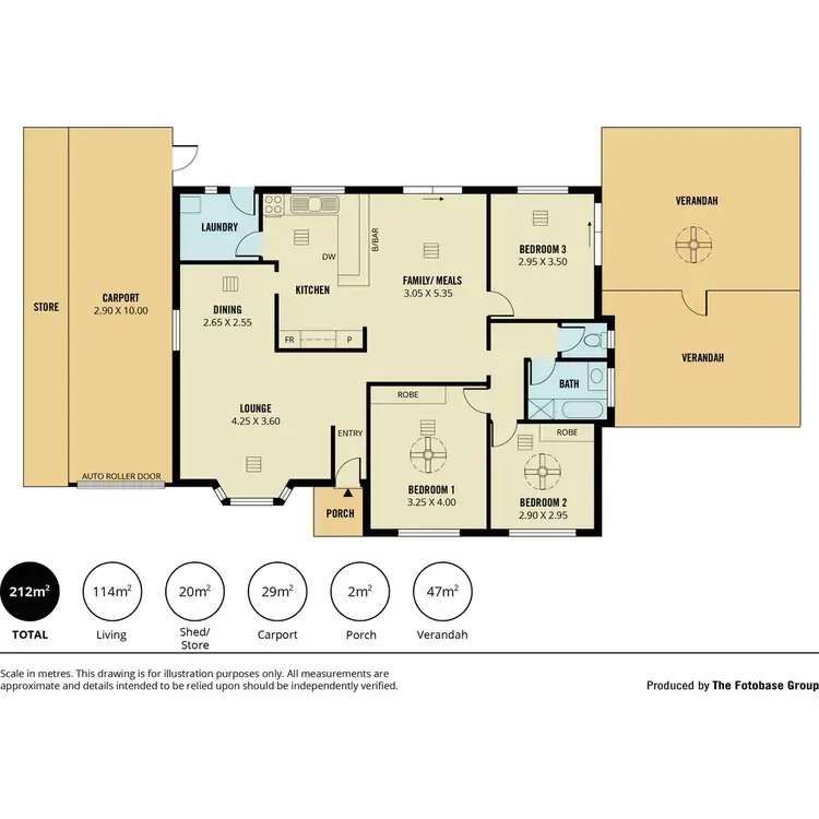 Floorplan of Homely unit listing, 2/49 Centre Street, Largs Bay SA 5016