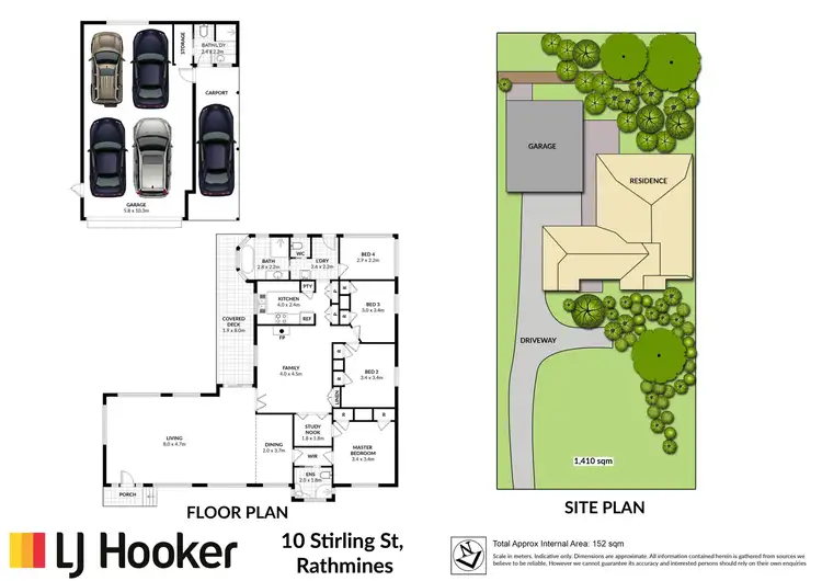Floorplan of Homely house listing, 10 Stirling Street, Rathmines NSW 2283