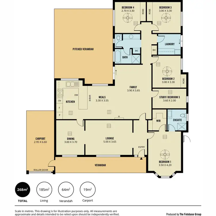 Floorplan of Homely house listing, 10 Barrett Court, Golden Grove SA 5125