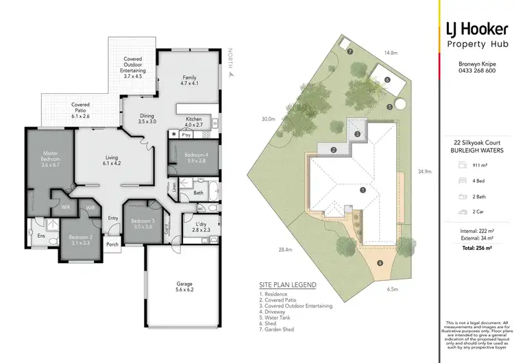 Floorplan of Homely house listing, 22 Silkyoak Court, Burleigh Waters QLD 4220