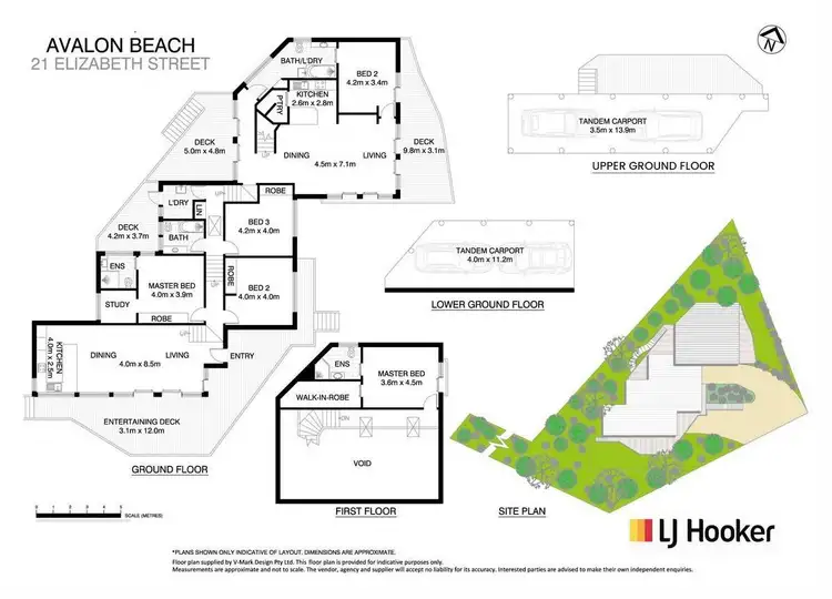 Floorplan of Homely house listing, 21 Elizabeth Street, Avalon Beach NSW 2107