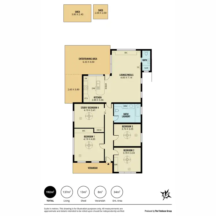 Floorplan of Homely house listing, 26 Salter Street, Kensington SA 5068