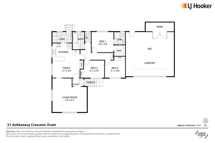 Floorplan of Homely house listing, 31 Ashkanasy Crescent, Evatt ACT 2617