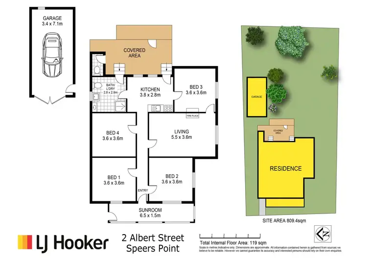 Floorplan of Homely house listing, 2 Albert Street, Speers Point NSW 2284