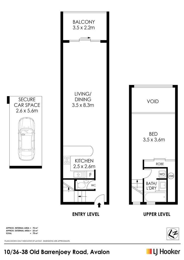 Floorplan of Homely unit listing, 10/36-38 Old Barrenjoey Road, Avalon Beach NSW 2107