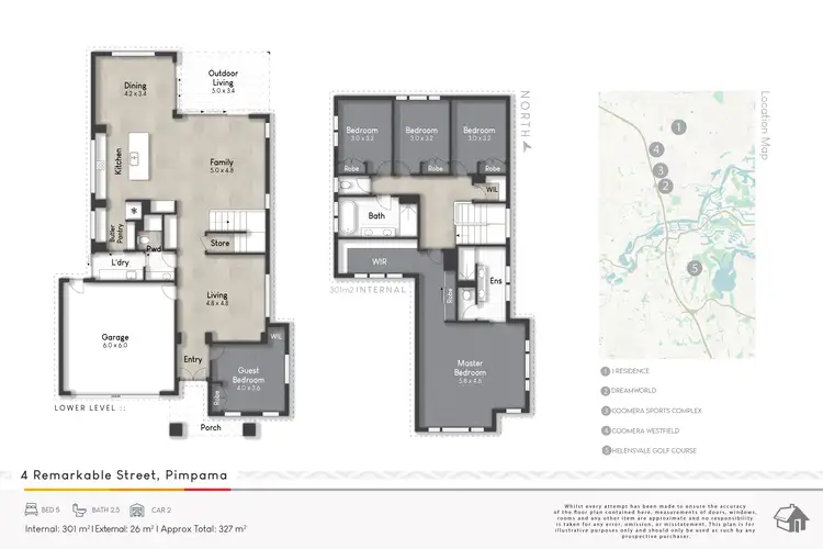 Floorplan of Homely house listing, 4 Remarkable Street, Pimpama QLD 4209
