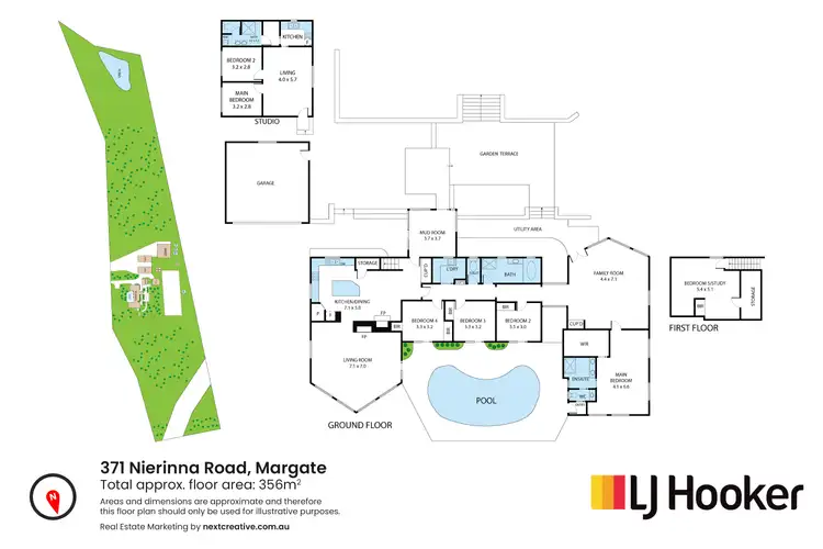 Floorplan of Homely house listing, 371 Nierinna Road, Margate TAS 7054