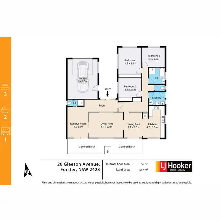 Floorplan of Homely house listing, 20 Gleeson Avenue, Forster NSW 2428