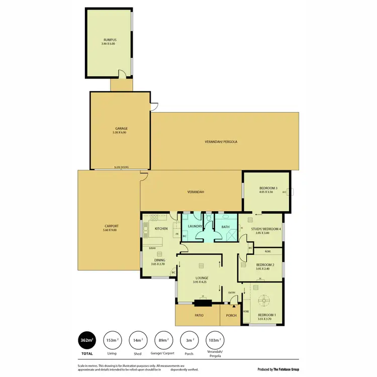 Floorplan of Homely house listing, 11 Coonong Avenue, Pooraka SA 5095