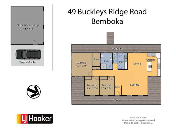 Floorplan of Homely rural property listing, 49 Buckleys Ridge Road, Bemboka NSW 2550