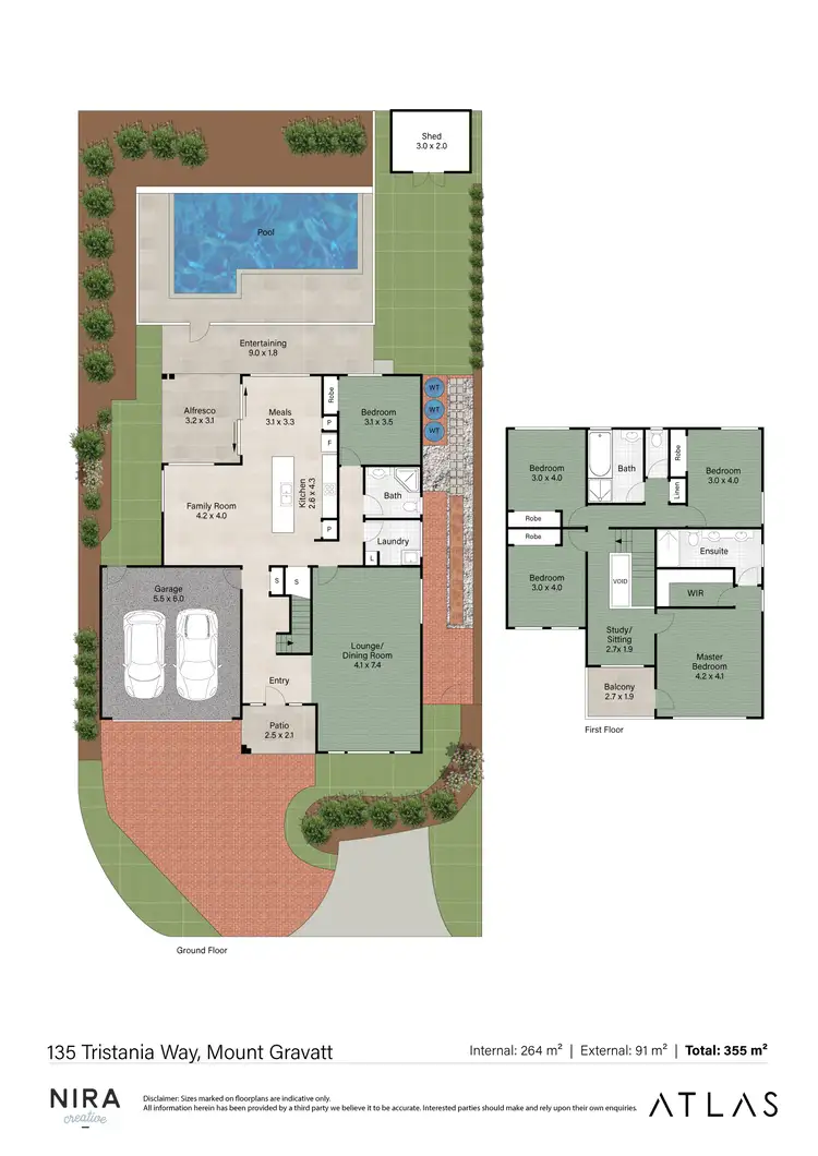 Floorplan of Homely house listing, 135 Tristania Way, Mount Gravatt East QLD 4122