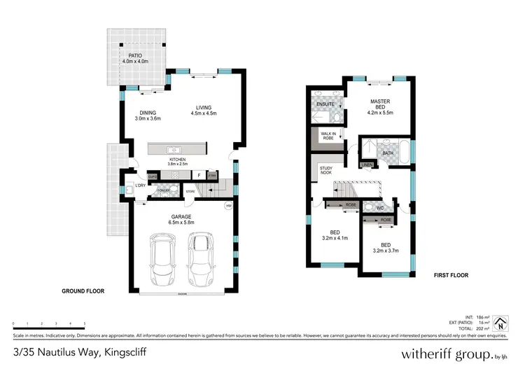 Floorplan of Homely townhouse listing, 3/35 Nautilus Way, Kingscliff NSW 2487