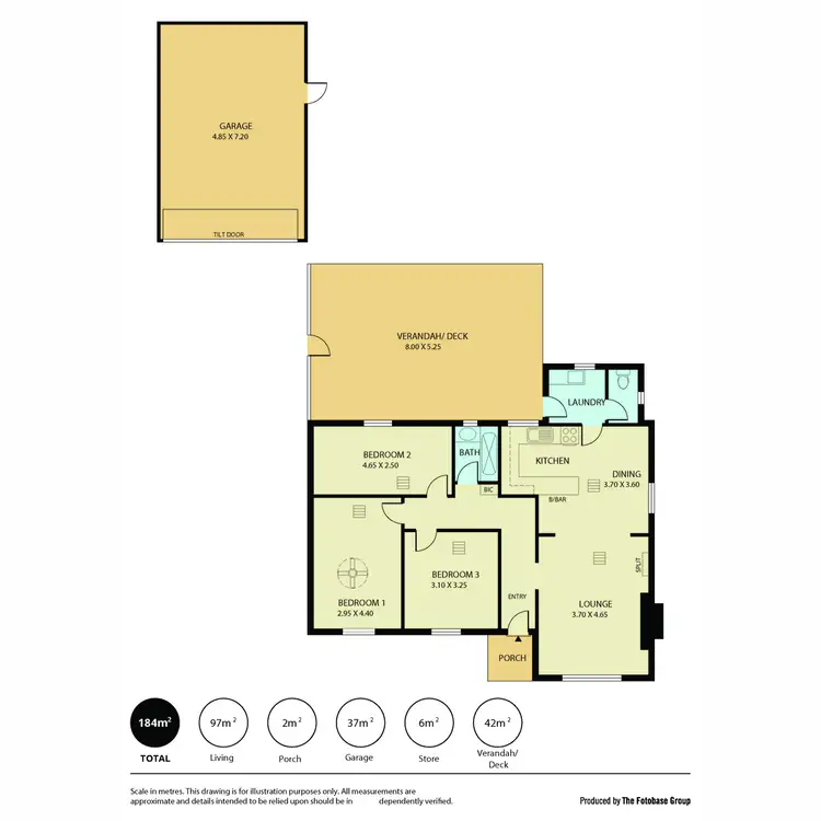 Floorplan of Homely house listing, 24 Kinkaid Road, Elizabeth East SA 5112
