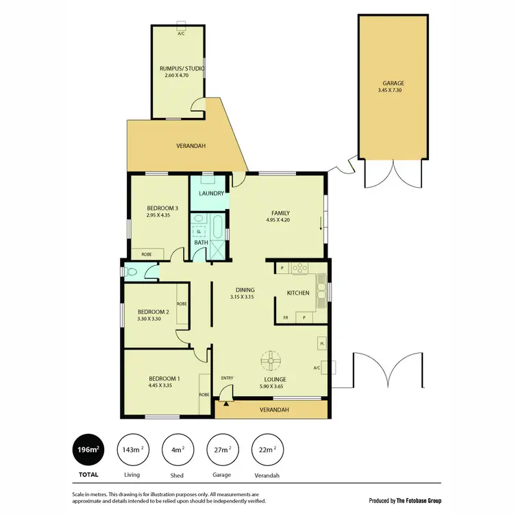 Floorplan of Homely house listing, 28 Vincent Road, Smithfield Plains SA 5114