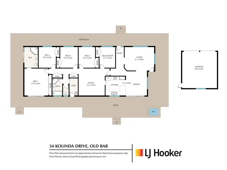 Floorplan of Homely house listing, 34 Kolinda Drive, Old Bar NSW 2430