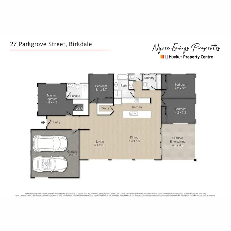 Floorplan of Homely house listing, 27 Parkgrove Street, Birkdale QLD 4159