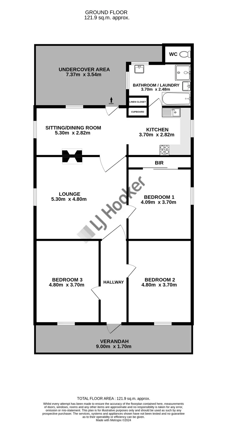 Floorplan of Homely house listing, 3 Third Street, Cessnock NSW 2325