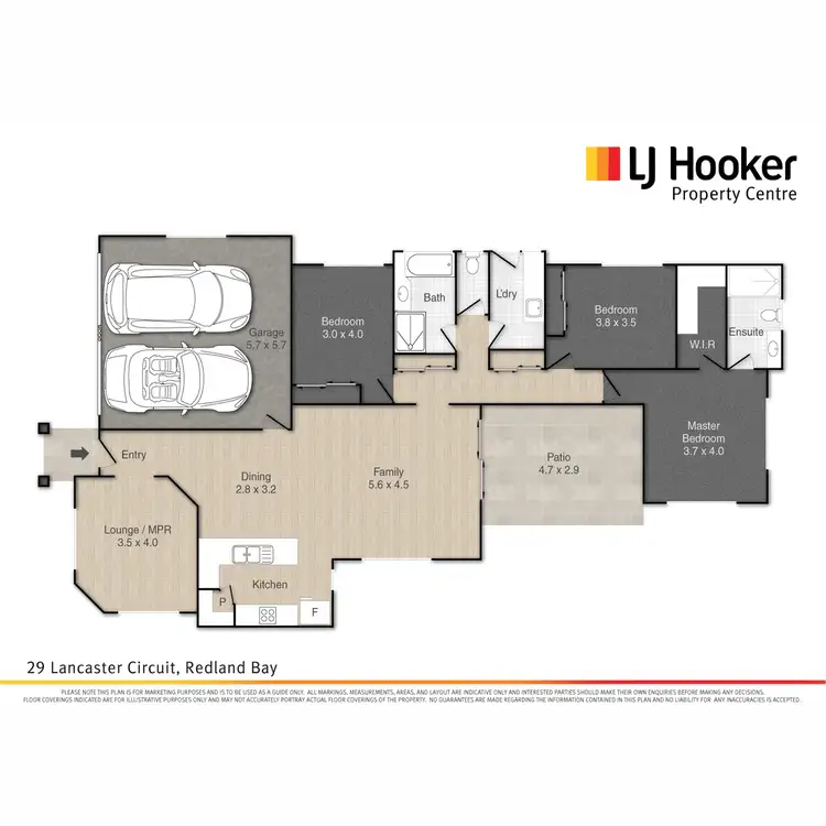 Floorplan of Homely house listing, 29 Lancaster Circuit, Redland Bay QLD 4165