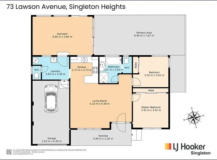 Floorplan of Homely house listing, 73 Lawson Avenue, Singleton NSW 2330