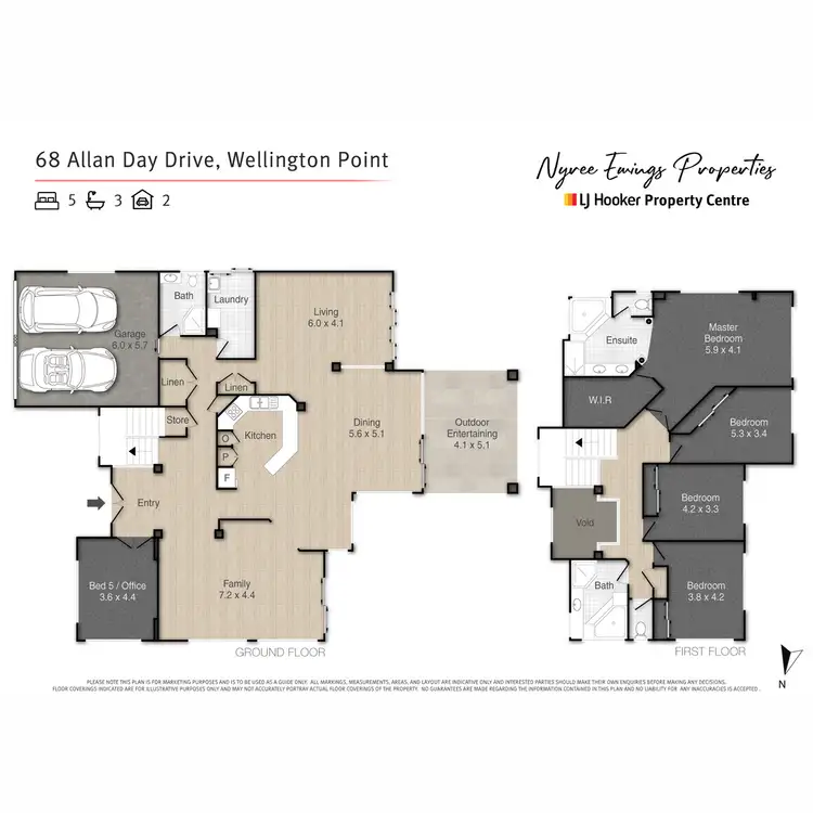 Floorplan of Homely house listing, 68 Allan Day Drive, Wellington Point QLD 4160