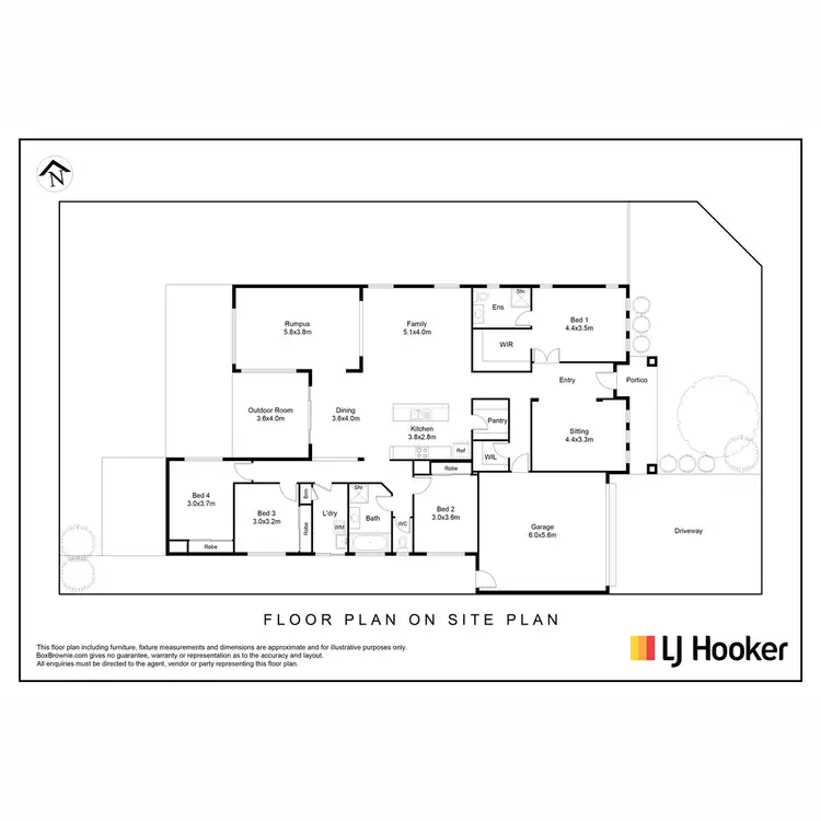 Floorplan of Homely house listing, 2 Condina Place, Point Cook VIC 3030