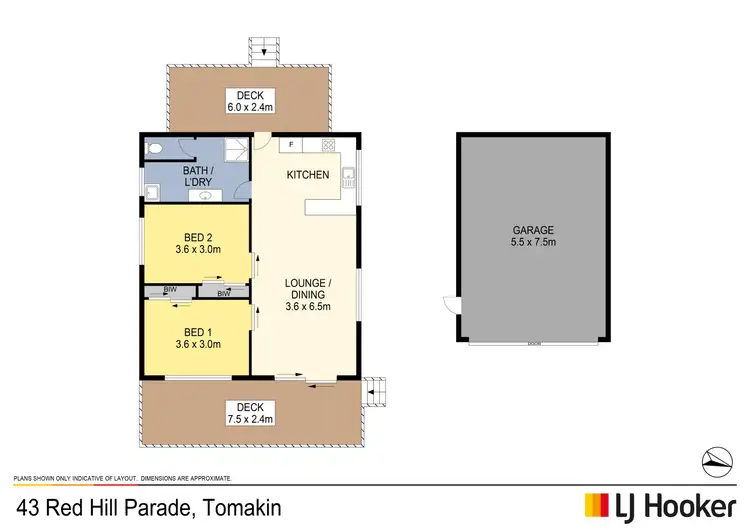 Floorplan of Homely house listing, 43 Red Hill Parade, Tomakin NSW 2537