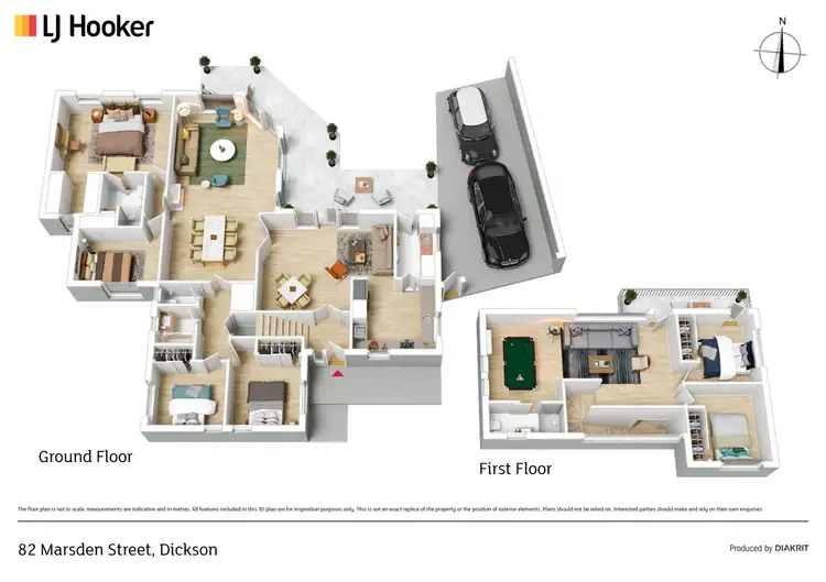Floorplan of Homely house listing, 82 Marsden Street, Dickson ACT 2602