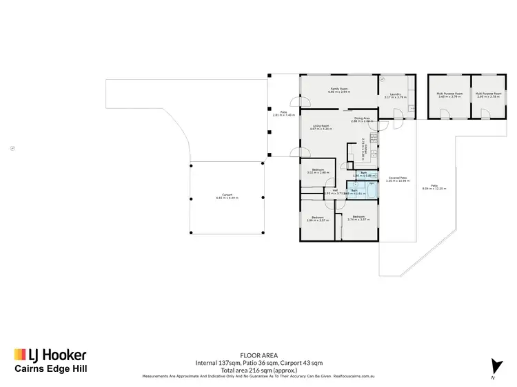 Floorplan of Homely house listing, 25 Garland Close, Kanimbla QLD 4870