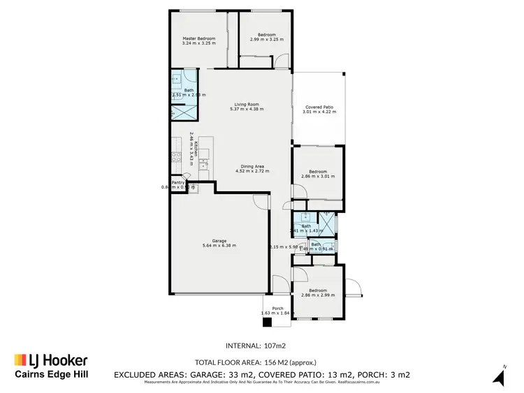 Floorplan of Homely house listing, 3/419-421 Kamerunga Road, Redlynch QLD 4870