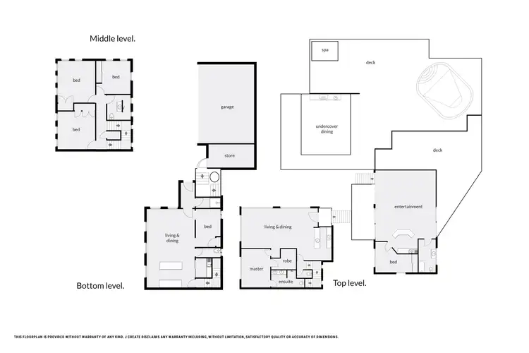 Floorplan of Homely house listing, 35 Granadilla Drive, Earlville QLD 4870