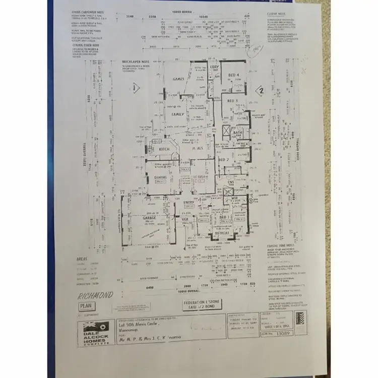 Floorplan of Homely house listing, 84 Alexis Circle, Wannanup WA 6210