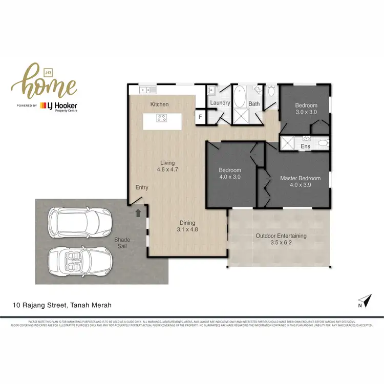 Floorplan of Homely house listing, 10 Rajang Street, Tanah Merah QLD 4128