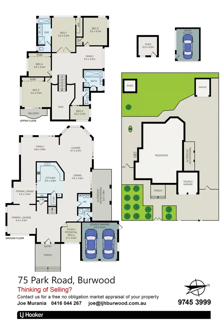 Floorplan of Homely house listing, 75 Park Road, Burwood NSW 2134