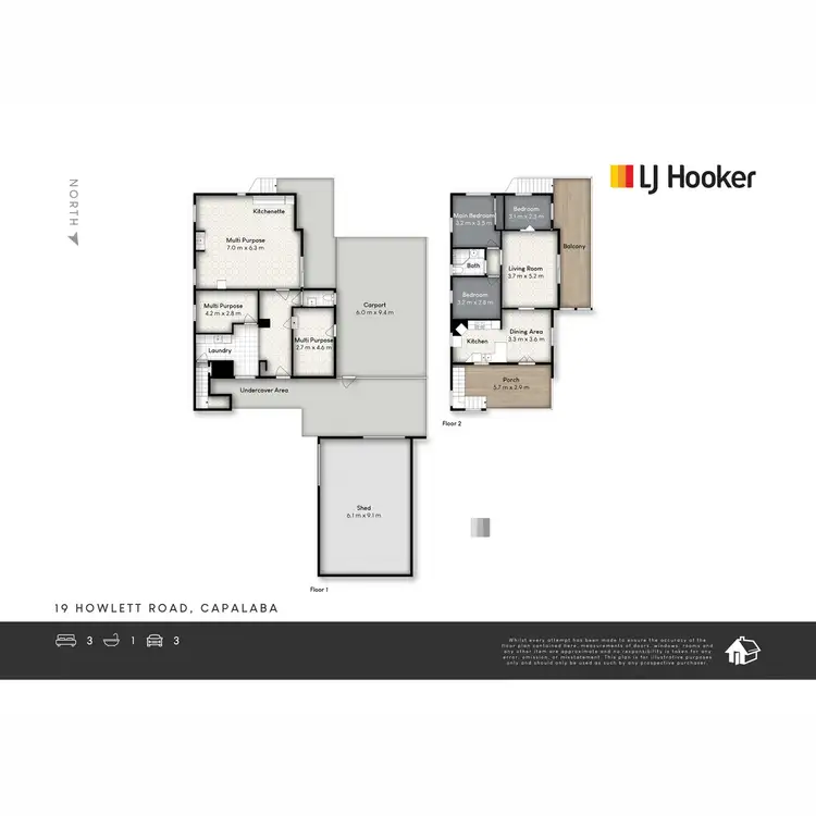 Floorplan of Homely house listing, 19 Howlett Road, Capalaba QLD 4157