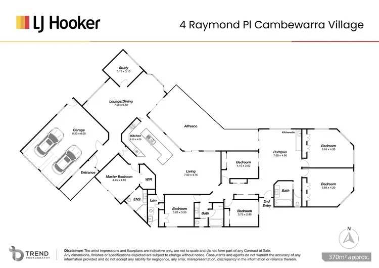 Floorplan of Homely house listing, 4 Raymond Place, Cambewarra Village NSW 2540