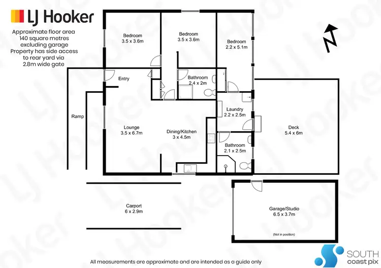 Floorplan of Homely house listing, 28 Pacific Road, Surf Beach NSW 2536