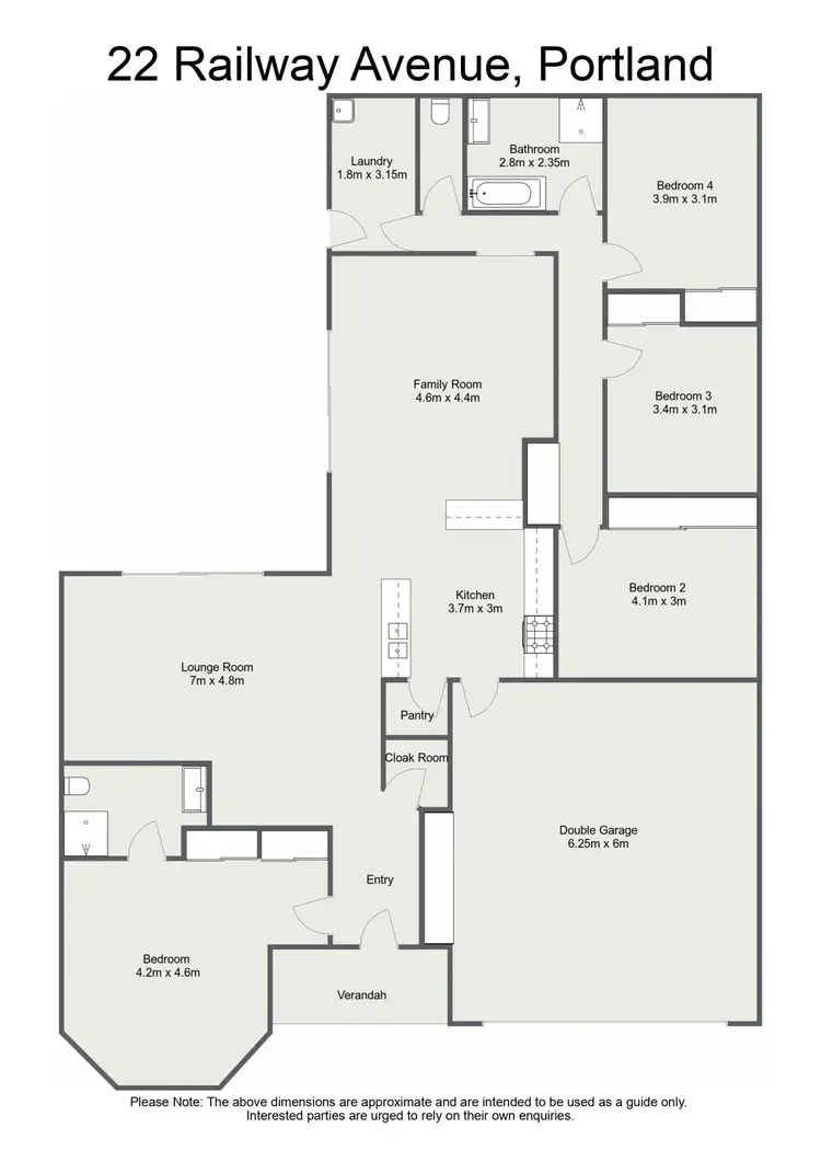 Floorplan of Homely house listing, 22 Railway Avenue, Portland NSW 2847