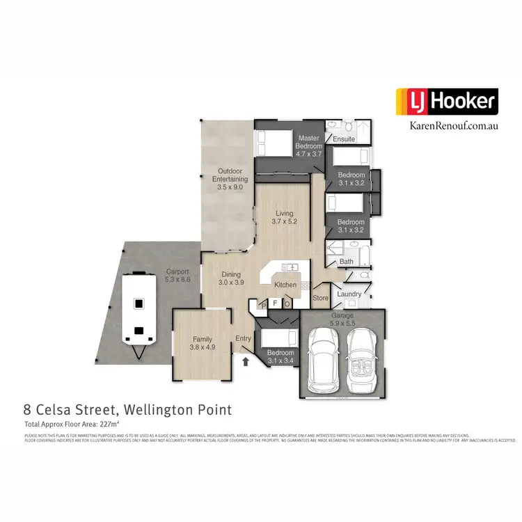 Floorplan of Homely house listing, 8 Celsa Street, Wellington Point QLD 4160