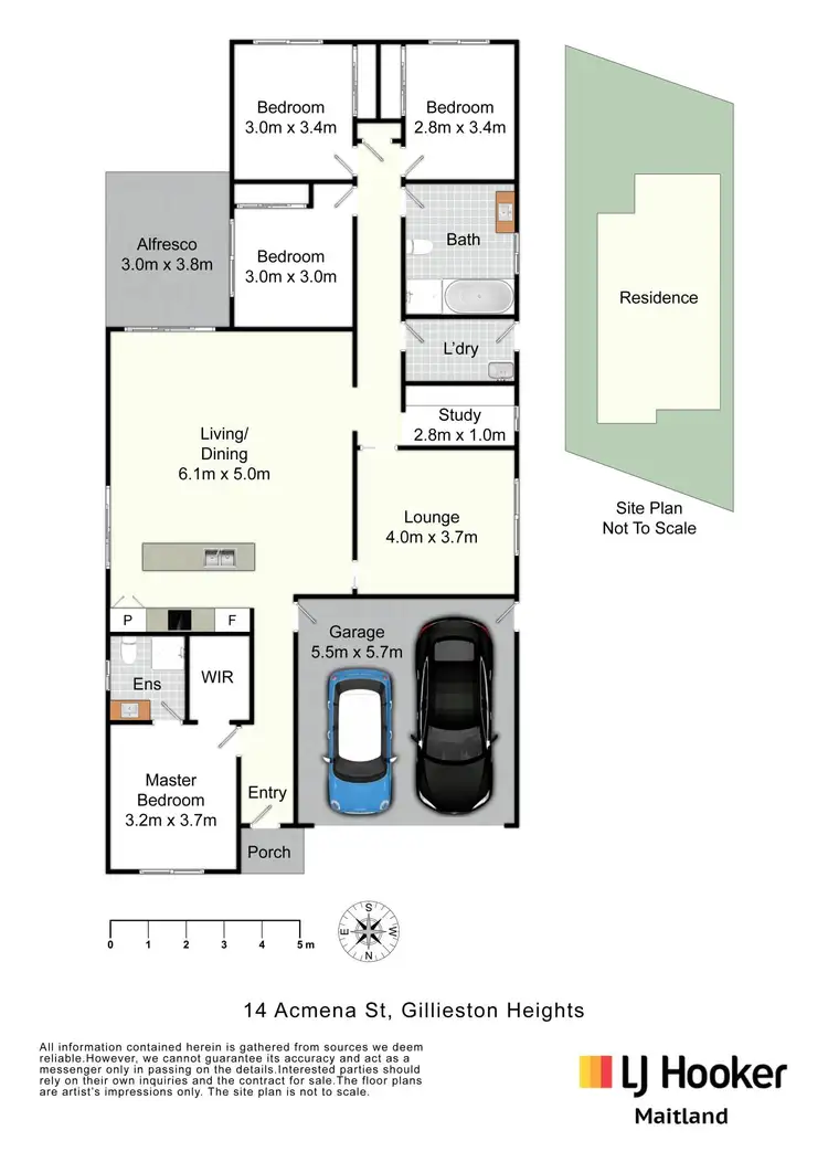 Floorplan of Homely house listing, 14 Acmena Street, Gillieston Heights NSW 2321