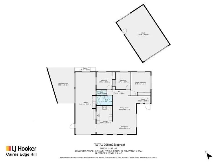 Floorplan of Homely house listing, 4 Gallo Close, Brinsmead QLD 4870