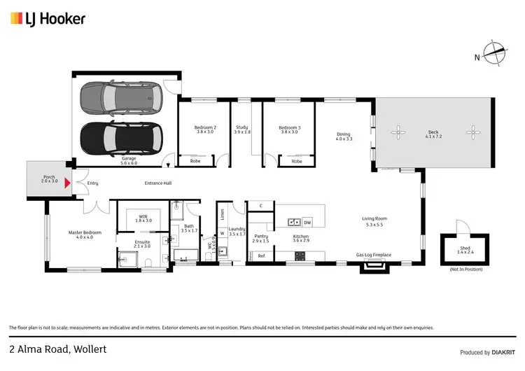 Floorplan of Homely house listing, 2 Alma Road, Wollert VIC 3750
